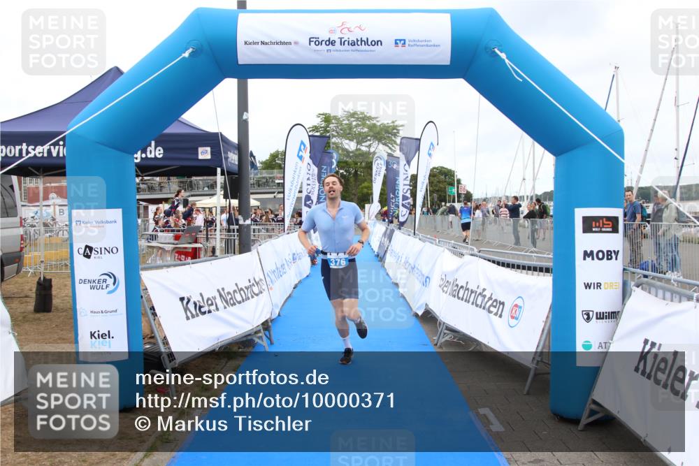 16.08.2026 - KN Förde Triathlon 2026 Markus Tischler http://msf.ph/oto/10000371 16.08.2026 12:18:02 Ziel 376, 376 meine-sportfotos.de