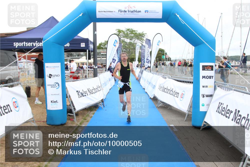 16.08.2026 - KN Förde Triathlon 2026 Markus Tischler http://msf.ph/oto/10000505 16.08.2026 12:21:10 Ziel 372, 372 meine-sportfotos.de