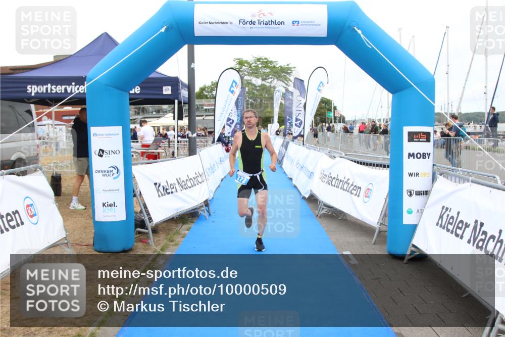 16.08.2026 - KN Förde Triathlon 2026 Markus Tischler http://msf.ph/oto/10000509 16.08.2026 12:21:10 Ziel 372, 372 meine-sportfotos.de