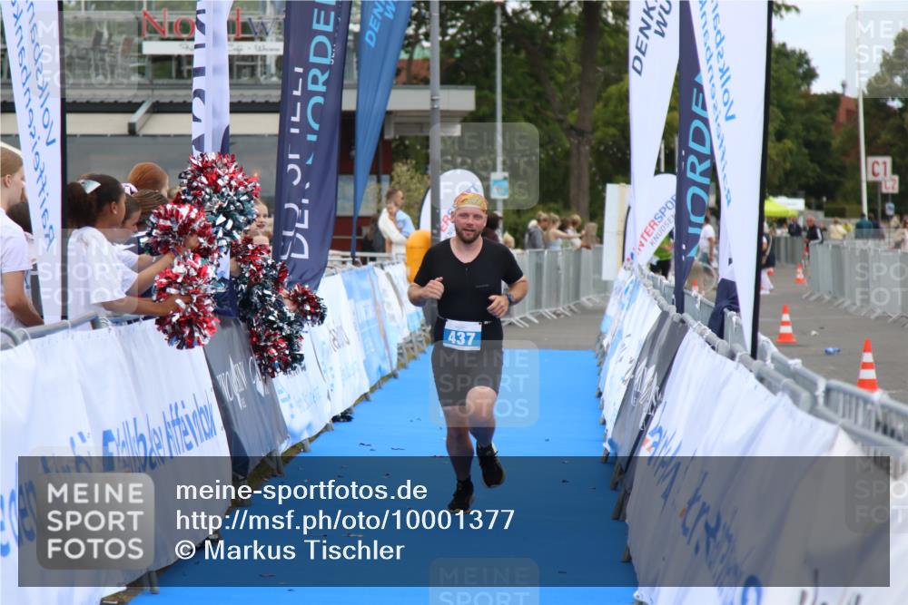 16.08.2026 - KN Förde Triathlon 2026 Markus Tischler http://msf.ph/oto/10001377 16.08.2026 12:30:16 Ziel 437, 437 meine-sportfotos.de