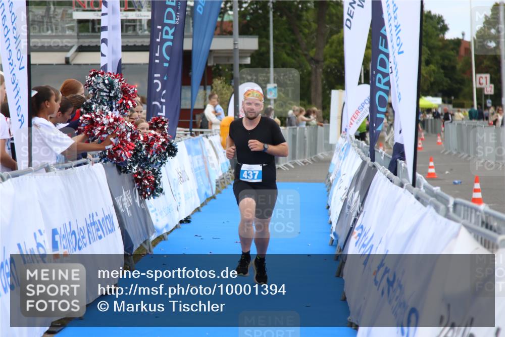 16.08.2026 - KN Förde Triathlon 2026 Markus Tischler http://msf.ph/oto/10001394 16.08.2026 12:30:16 Ziel 437, 437 meine-sportfotos.de