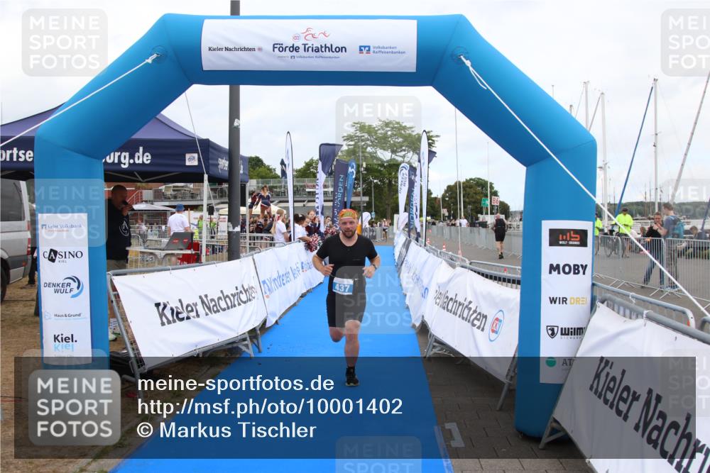 16.08.2026 - KN Förde Triathlon 2026 Markus Tischler http://msf.ph/oto/10001402 16.08.2026 12:30:19 Ziel 437, 437 meine-sportfotos.de