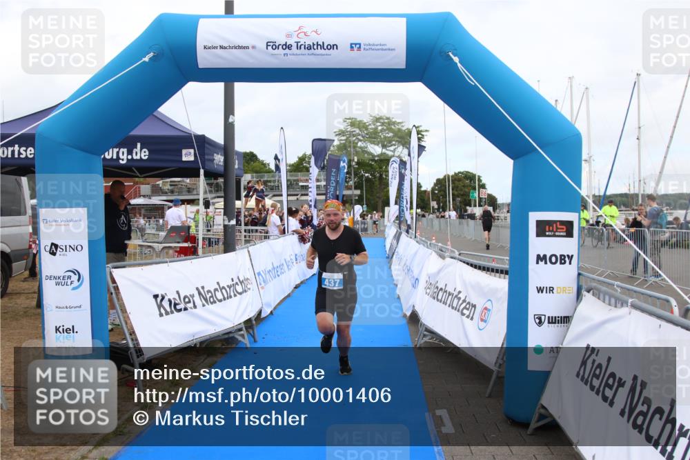 16.08.2026 - KN Förde Triathlon 2026 Markus Tischler http://msf.ph/oto/10001406 16.08.2026 12:30:20 Ziel 437, 437 meine-sportfotos.de