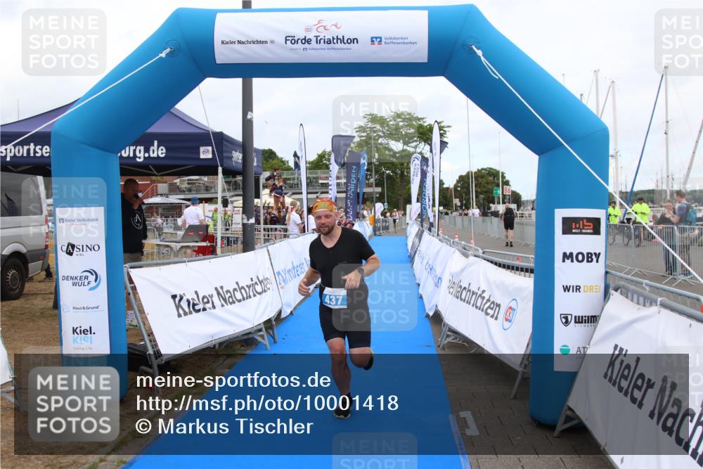 16.08.2026 - KN Förde Triathlon 2026 Markus Tischler http://msf.ph/oto/10001418 16.08.2026 12:30:20 Ziel 437, 437 meine-sportfotos.de