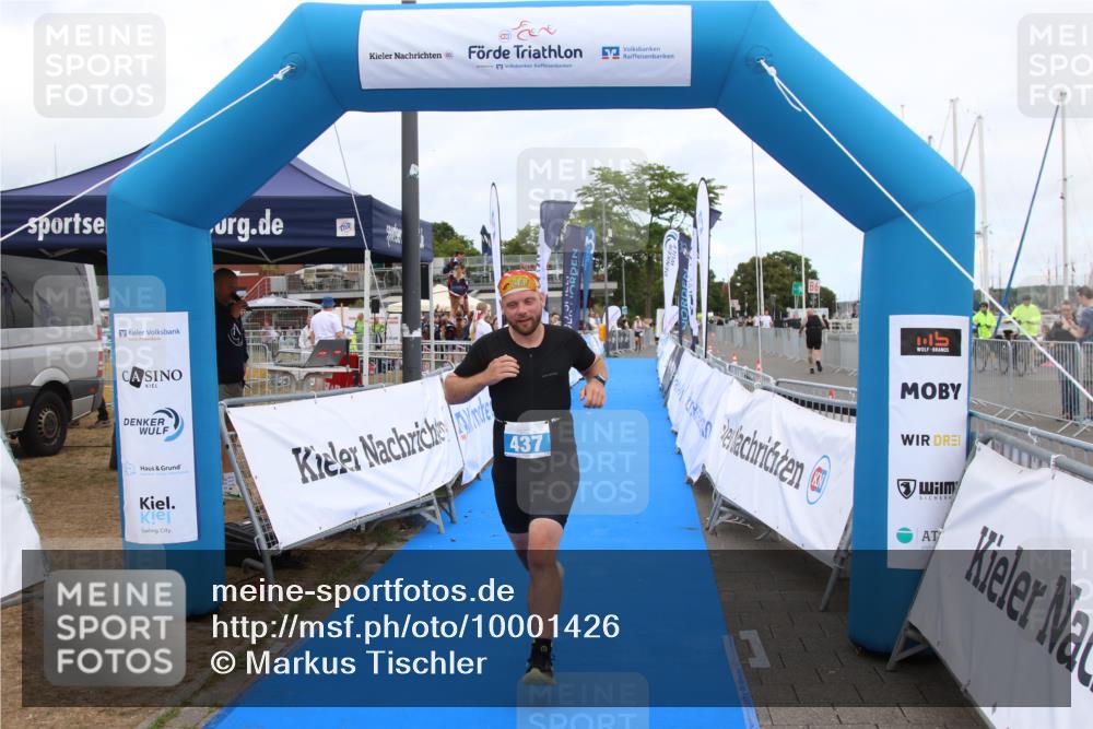 16.08.2026 - KN Förde Triathlon 2026 Markus Tischler http://msf.ph/oto/10001426 16.08.2026 12:30:20 Ziel 437, 437 meine-sportfotos.de