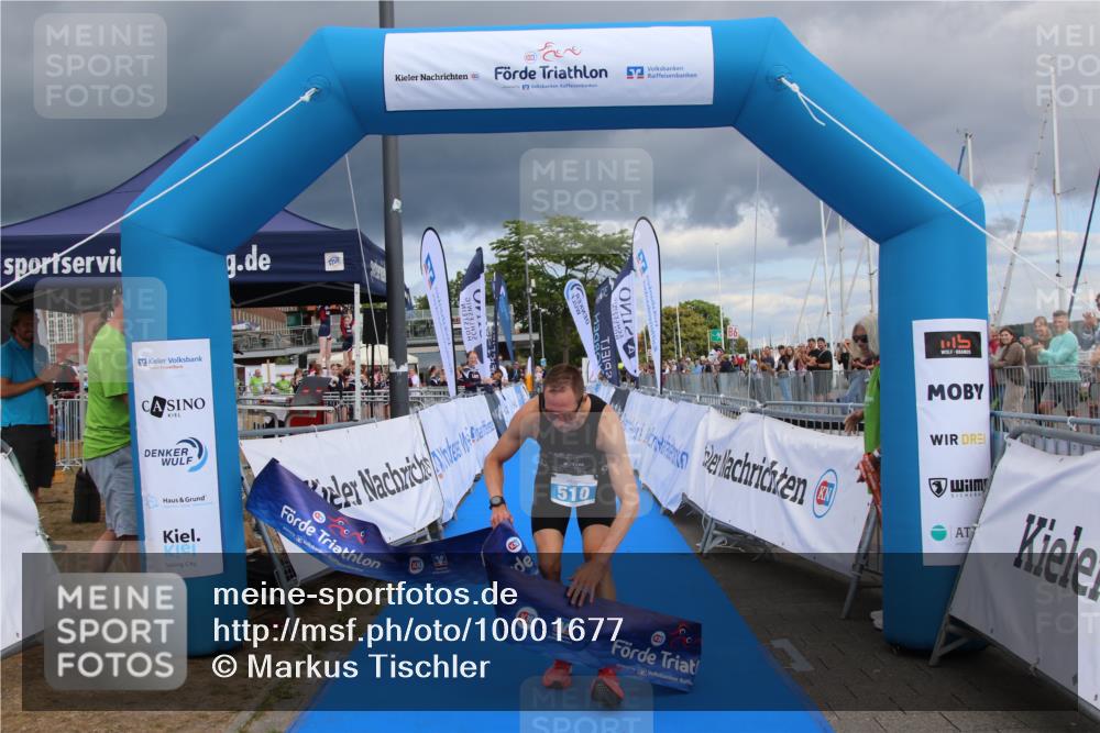 16.08.2026 - KN Förde Triathlon 2026 Markus Tischler http://msf.ph/oto/10001677 16.08.2026 13:28:29 Ziel 510, 510 meine-sportfotos.de