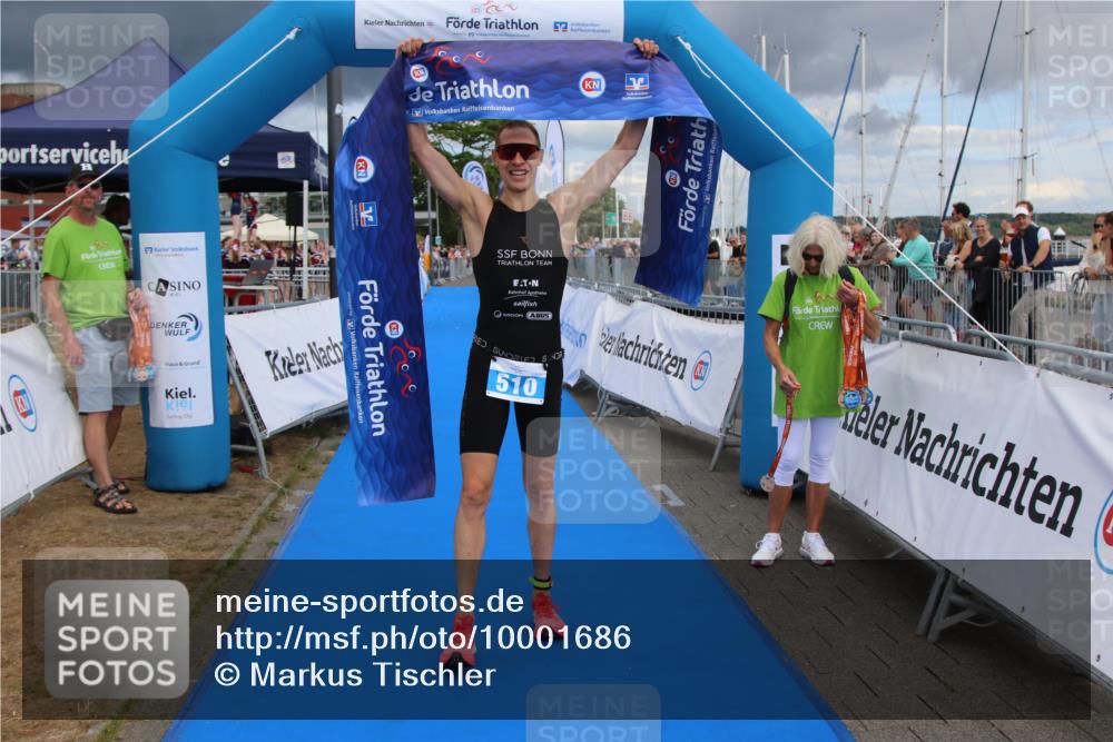 16.08.2026 - KN Förde Triathlon 2026 Markus Tischler http://msf.ph/oto/10001686 16.08.2026 13:28:34 Ziel 510, 510 meine-sportfotos.de