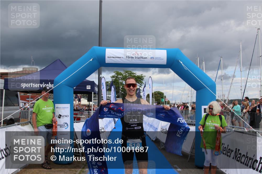 16.08.2026 - KN Förde Triathlon 2026 Markus Tischler http://msf.ph/oto/10001687 16.08.2026 13:28:35 Ziel 510, 510 meine-sportfotos.de