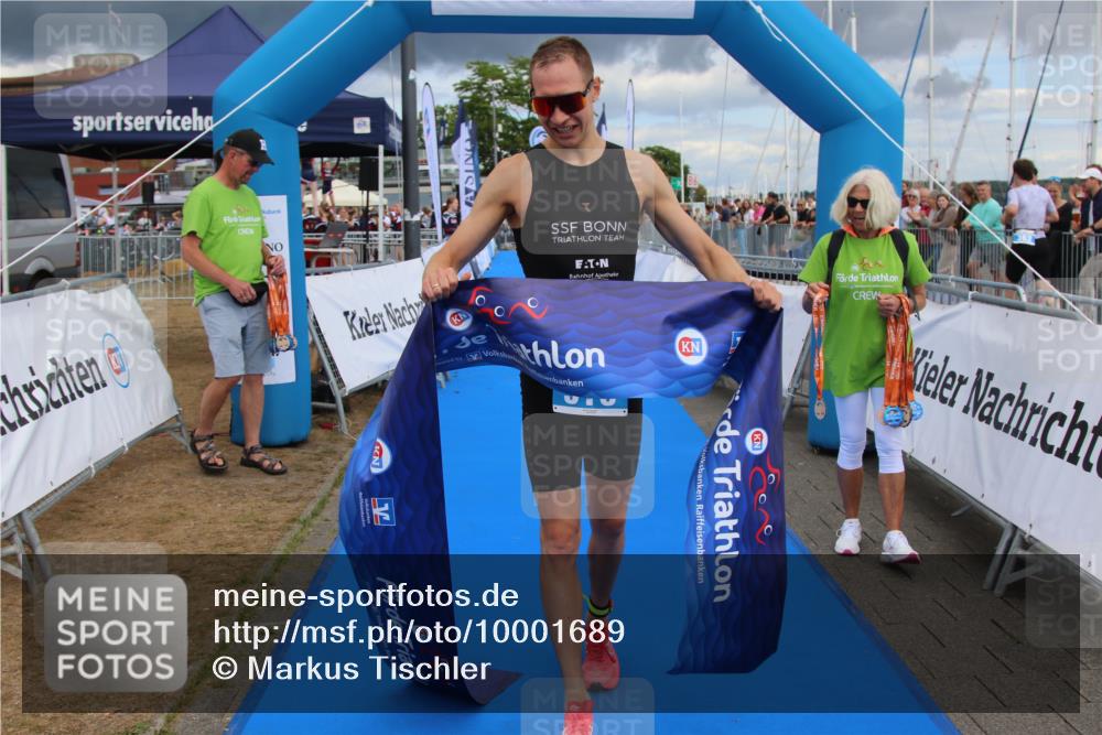 16.08.2026 - KN Förde Triathlon 2026 Markus Tischler http://msf.ph/oto/10001689 16.08.2026 13:28:36 Ziel  meine-sportfotos.de