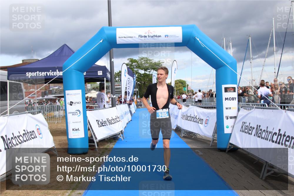 16.08.2026 - KN Förde Triathlon 2026 Markus Tischler http://msf.ph/oto/10001730 16.08.2026 13:35:55 Ziel 505, 505 meine-sportfotos.de