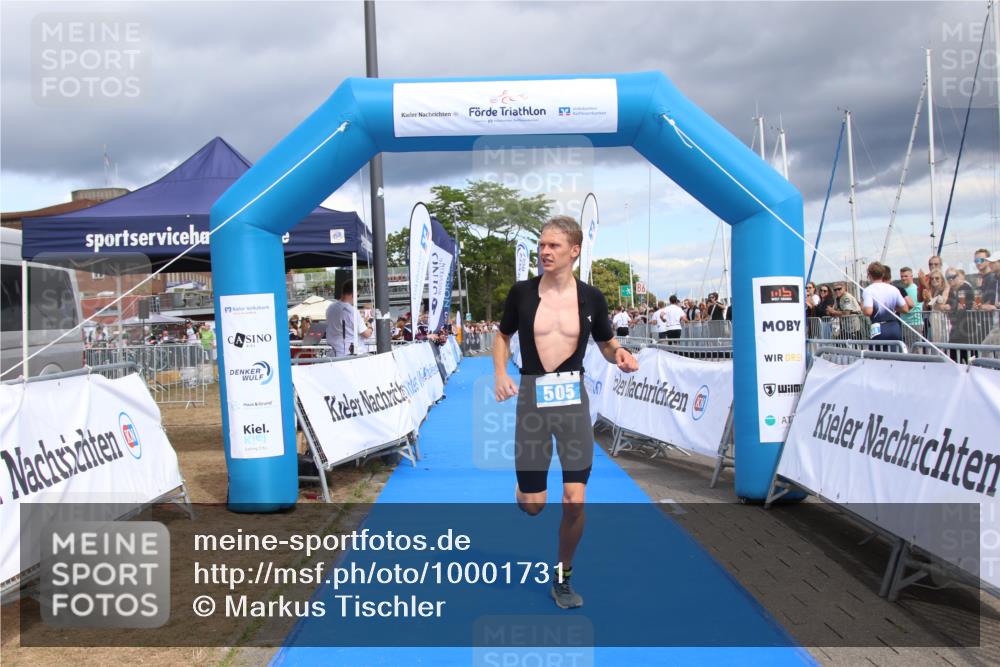 16.08.2026 - KN Förde Triathlon 2026 Markus Tischler http://msf.ph/oto/10001731 16.08.2026 13:35:55 Ziel 505, 505 meine-sportfotos.de