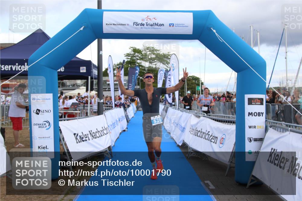 16.08.2026 - KN Förde Triathlon 2026 Markus Tischler http://msf.ph/oto/10001790 16.08.2026 13:40:52 Ziel 530, 530 meine-sportfotos.de