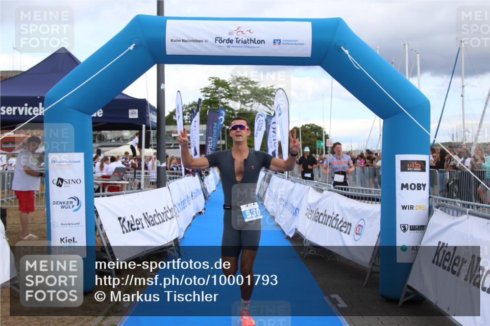 16.08.2026 - KN Förde Triathlon 2026 Markus Tischler http://msf.ph/oto/10001793 16.08.2026 13:40:52 Ziel 530, 530 meine-sportfotos.de