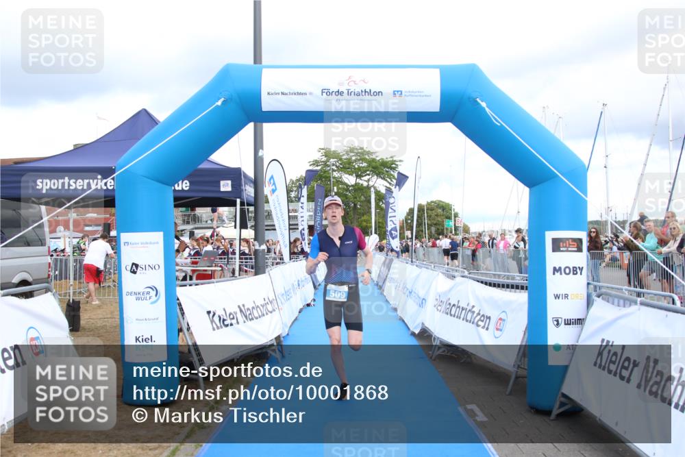 16.08.2026 - KN Förde Triathlon 2026 Markus Tischler http://msf.ph/oto/10001868 16.08.2026 13:44:25 Ziel 509, 509 meine-sportfotos.de