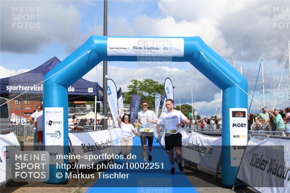 16.08.2026 - KN Förde Triathlon 2026 Markus Tischler http://msf.ph/oto/10002251 16.08.2026 13:54:50 Ziel 732, 732 meine-sportfotos.de