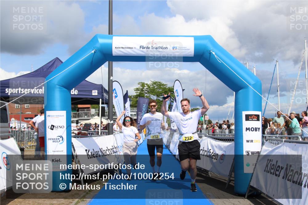 16.08.2026 - KN Förde Triathlon 2026 Markus Tischler http://msf.ph/oto/10002254 16.08.2026 13:54:50 Ziel 732, 732 meine-sportfotos.de