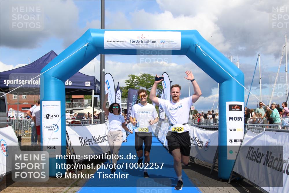 16.08.2026 - KN Förde Triathlon 2026 Markus Tischler http://msf.ph/oto/10002257 16.08.2026 13:54:50 Ziel 732, 732 meine-sportfotos.de