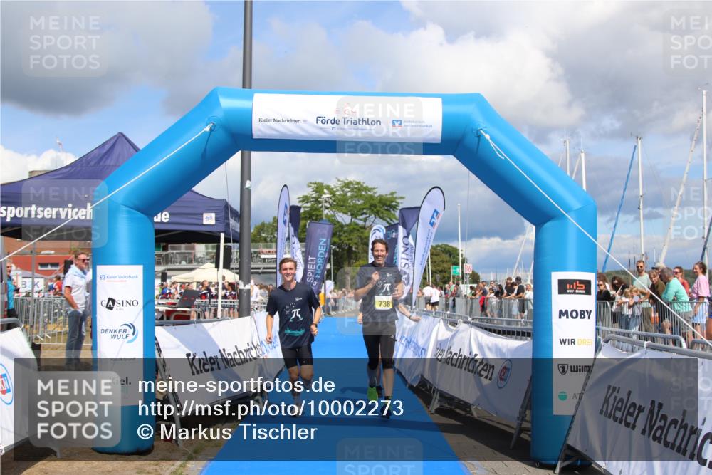 16.08.2026 - KN Förde Triathlon 2026 Markus Tischler http://msf.ph/oto/10002273 16.08.2026 13:55:10 Ziel 738, 738 meine-sportfotos.de