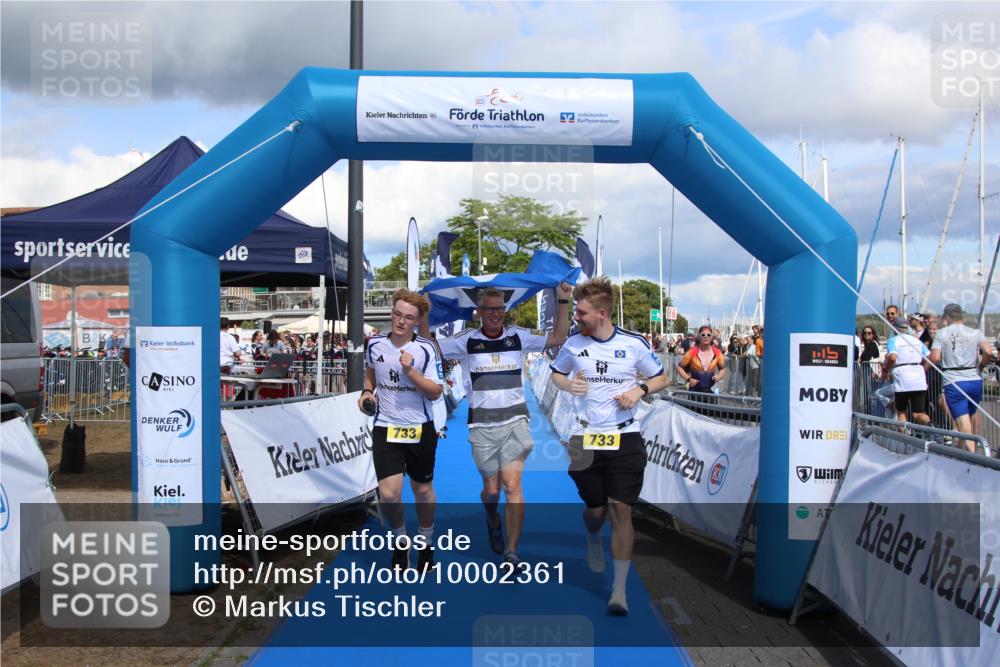 16.08.2026 - KN Förde Triathlon 2026 Markus Tischler http://msf.ph/oto/10002361 16.08.2026 13:57:54 Ziel 733, 733 meine-sportfotos.de