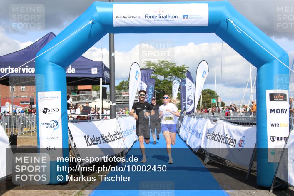 16.08.2026 - KN Förde Triathlon 2026 Markus Tischler http://msf.ph/oto/10002450 16.08.2026 14:01:09 Ziel 740, 740 meine-sportfotos.de