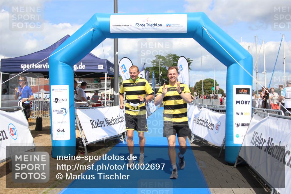 16.08.2026 - KN Förde Triathlon 2026 Markus Tischler http://msf.ph/oto/10002697 16.08.2026 14:07:10 Ziel 723, 723 meine-sportfotos.de