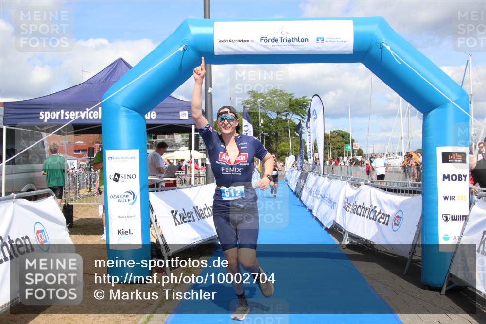 16.08.2026 - KN Förde Triathlon 2026 Markus Tischler http://msf.ph/oto/10002704 16.08.2026 14:07:19 Ziel 608, 612, 608, 612 meine-sportfotos.de