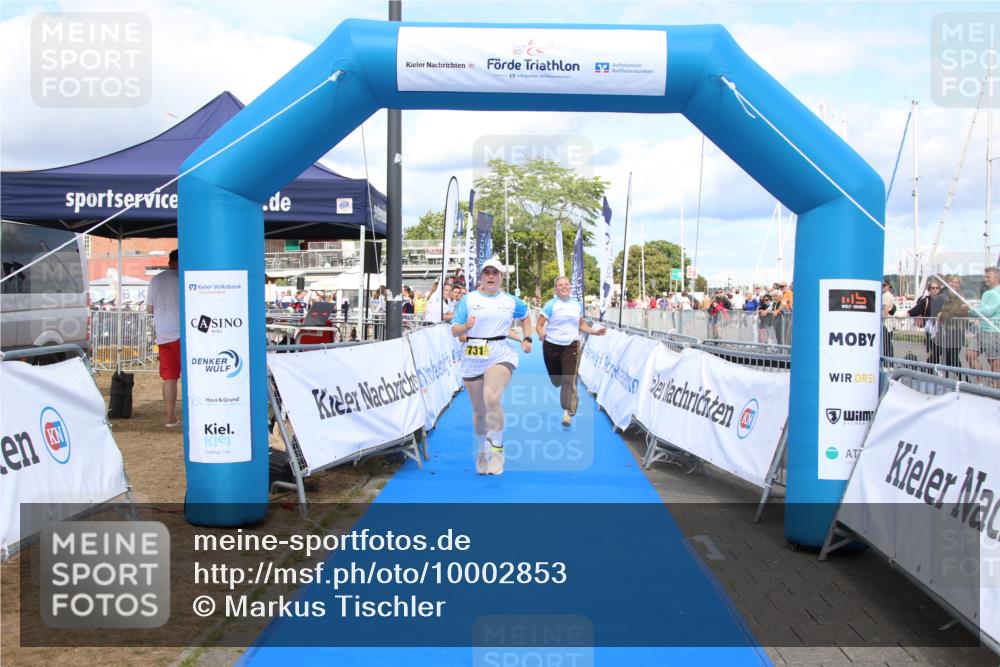 16.08.2026 - KN Förde Triathlon 2026 Markus Tischler http://msf.ph/oto/10002853 16.08.2026 14:15:14 Ziel 731, 731 meine-sportfotos.de