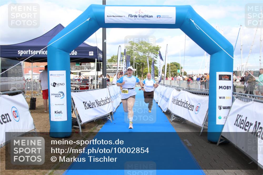 16.08.2026 - KN Förde Triathlon 2026 Markus Tischler http://msf.ph/oto/10002854 16.08.2026 14:15:15 Ziel 731, 731 meine-sportfotos.de