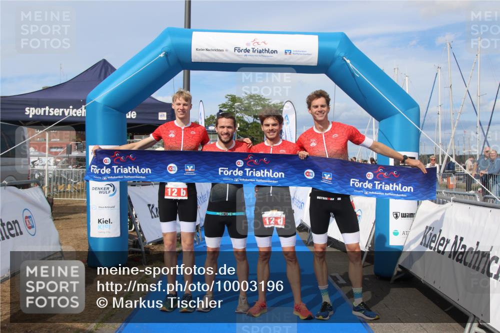 16.08.2026 - KN Förde Triathlon 2026 Markus Tischler http://msf.ph/oto/10003196 16.08.2026 16:13:21 Ziel  meine-sportfotos.de