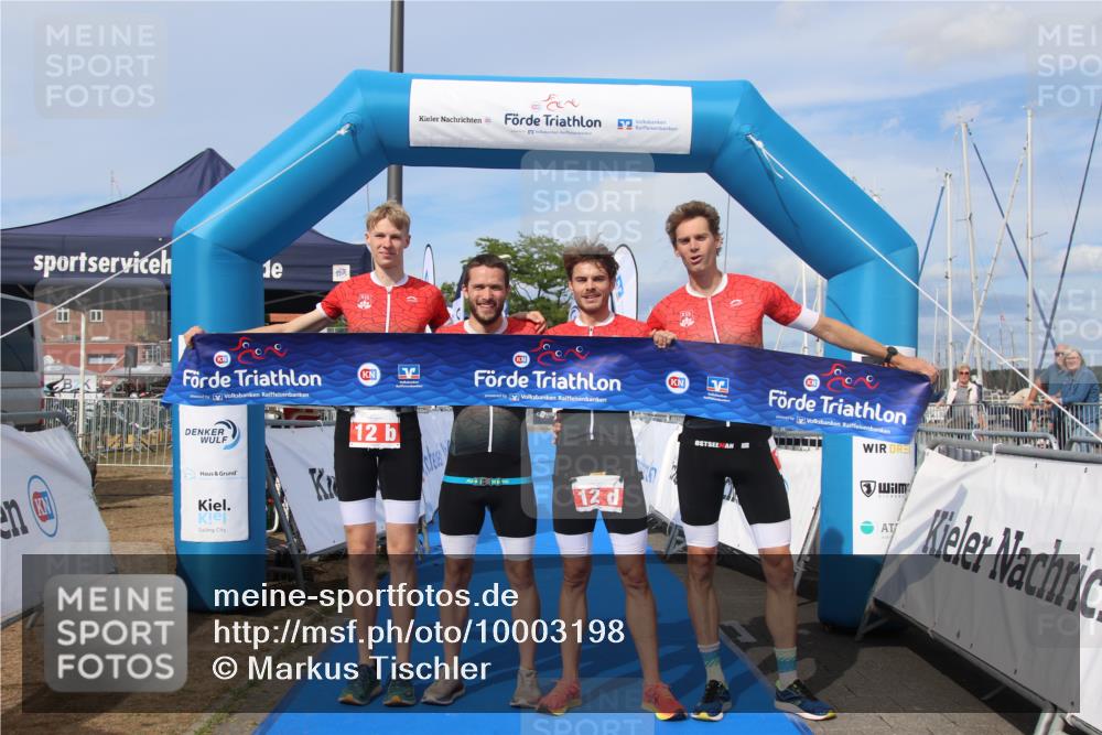 16.08.2026 - KN Förde Triathlon 2026 Markus Tischler http://msf.ph/oto/10003198 16.08.2026 16:13:23 Ziel  meine-sportfotos.de