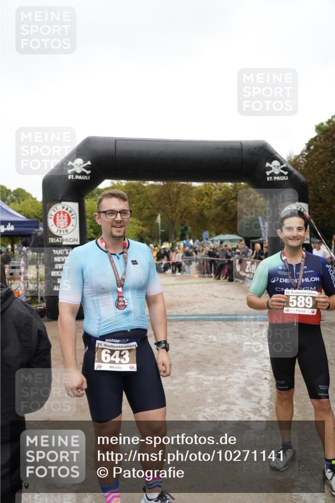 13.09.2026 - Stadtparktriathlon Patografie http://msf.ph/oto/10271141 13.09.2026 12:18:35 Ziel  meine-sportfotos.de