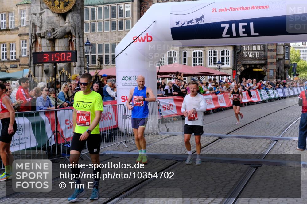 13.09.2026 - 21. swb-Marathon Bremen Tim E. http://msf.ph/oto/10354702 13.09.2026 12:45:51 Ziel 2032 meine-sportfotos.de