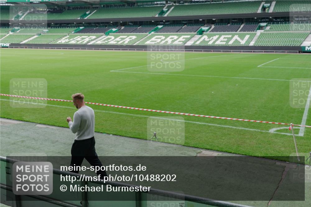 13.09.2026 - 21. swb-Marathon Bremen Michael Burmester http://msf.ph/oto/10488202 13.09.2026 10:13:39 Laufen im Stadion  meine-sportfotos.de