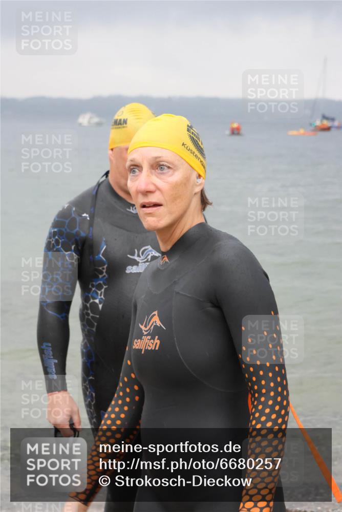 04.08.2024 - OstseeMan Strokosch-Dieckow http://msf.ph/oto/6680257 04.08.2024 06:50:05 Bevor dem Schwimmen  meine-sportfotos.de