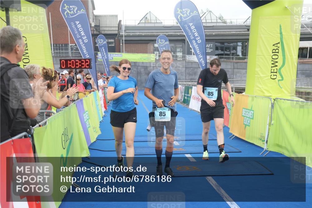 11.08.2024 - GEWOBA Citytriathlon Bremen Lena Gebhardt http://msf.ph/oto/6786186 11.08.2024 11:03:36 Ziel 85 meine-sportfotos.de
