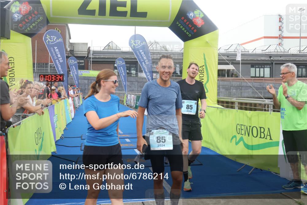 11.08.2024 - GEWOBA Citytriathlon Bremen Lena Gebhardt http://msf.ph/oto/6786214 11.08.2024 11:03:37 Ziel 85 meine-sportfotos.de