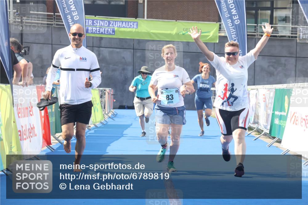 11.08.2024 - GEWOBA Citytriathlon Bremen Lena Gebhardt http://msf.ph/oto/6789819 11.08.2024 11:32:32 Ziel 53, 83 meine-sportfotos.de