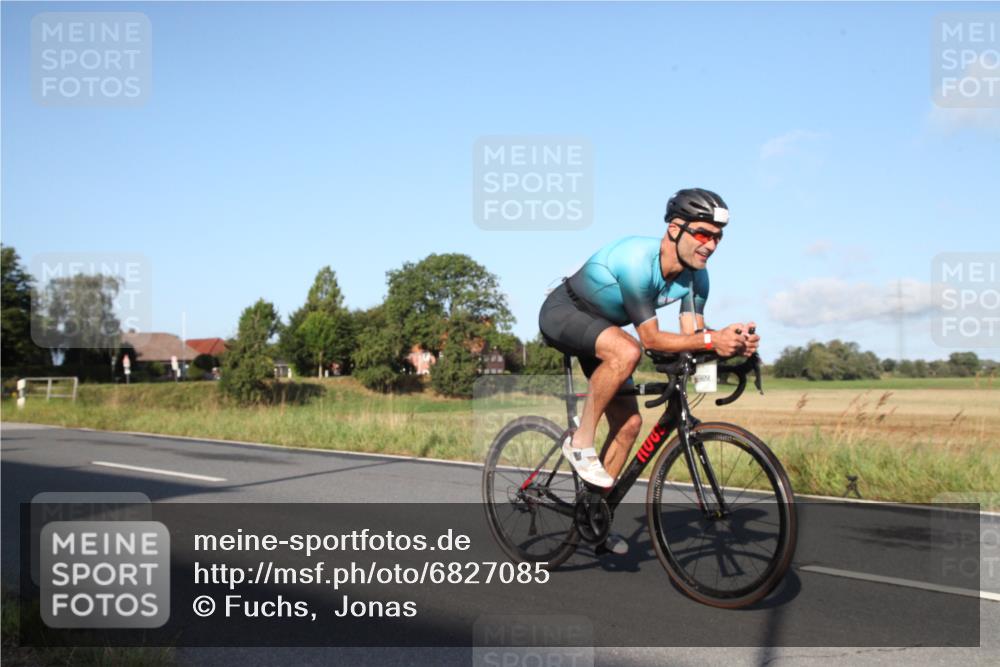25.08.2024 - Elbe Triathlon Hamburg Fuchs,  Jonas http://msf.ph/oto/6827085 25.08.2024 09:08:03 Radfahren 169, 180, 311, 34 meine-sportfotos.de