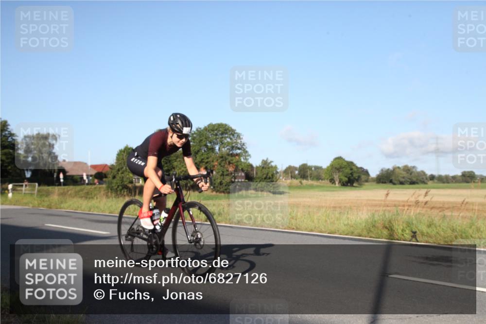25.08.2024 - Elbe Triathlon Hamburg Fuchs,  Jonas http://msf.ph/oto/6827126 25.08.2024 09:08:26 Radfahren 42, 153, 120 meine-sportfotos.de