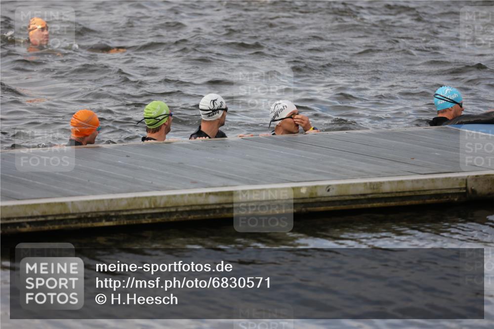 25.08.2024 - Elbe Triathlon Hamburg H.Heesch http://msf.ph/oto/6830571 25.08.2024 07:58:42 Schwimmen  meine-sportfotos.de