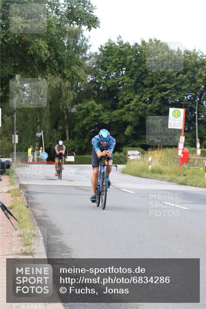 25.08.2024 - Elbe Triathlon Hamburg Fuchs,  Jonas http://msf.ph/oto/6834286 25.08.2024 08:39:58 Radfahren 71, 100 meine-sportfotos.de