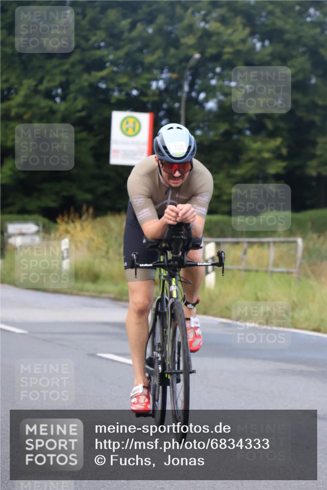 25.08.2024 - Elbe Triathlon Hamburg Fuchs,  Jonas http://msf.ph/oto/6834333 25.08.2024 08:40:01 Radfahren 71, 100 meine-sportfotos.de