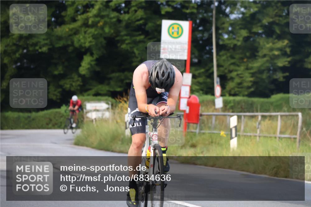 25.08.2024 - Elbe Triathlon Hamburg Fuchs,  Jonas http://msf.ph/oto/6834636 25.08.2024 08:40:44 Radfahren 92, 81 meine-sportfotos.de