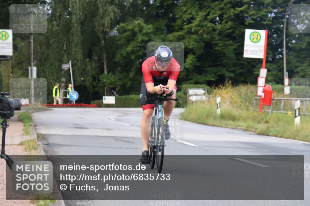 25.08.2024 - Elbe Triathlon Hamburg Fuchs,  Jonas http://msf.ph/oto/6835733 25.08.2024 08:43:04 Radfahren 52, 84 meine-sportfotos.de