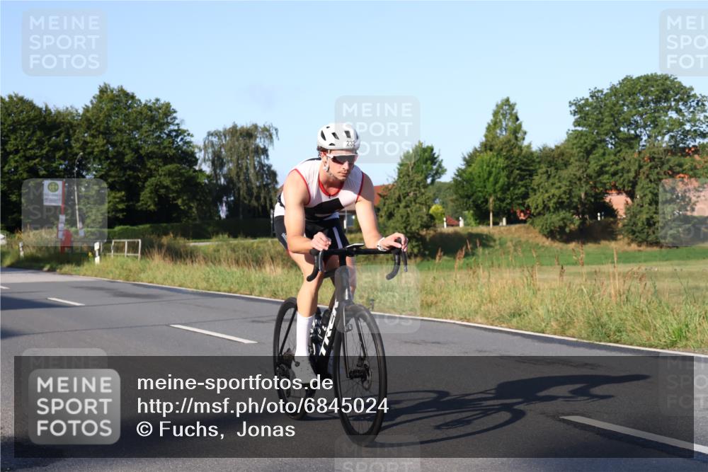 25.08.2024 - Elbe Triathlon Hamburg Fuchs,  Jonas http://msf.ph/oto/6845024 25.08.2024 09:05:41 Radfahren 263, 232 meine-sportfotos.de