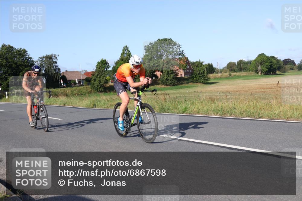 25.08.2024 - Elbe Triathlon Hamburg Fuchs,  Jonas http://msf.ph/oto/6867598 25.08.2024 09:29:06 Radfahren 152, 442, 418, 528, 111, 211 meine-sportfotos.de
