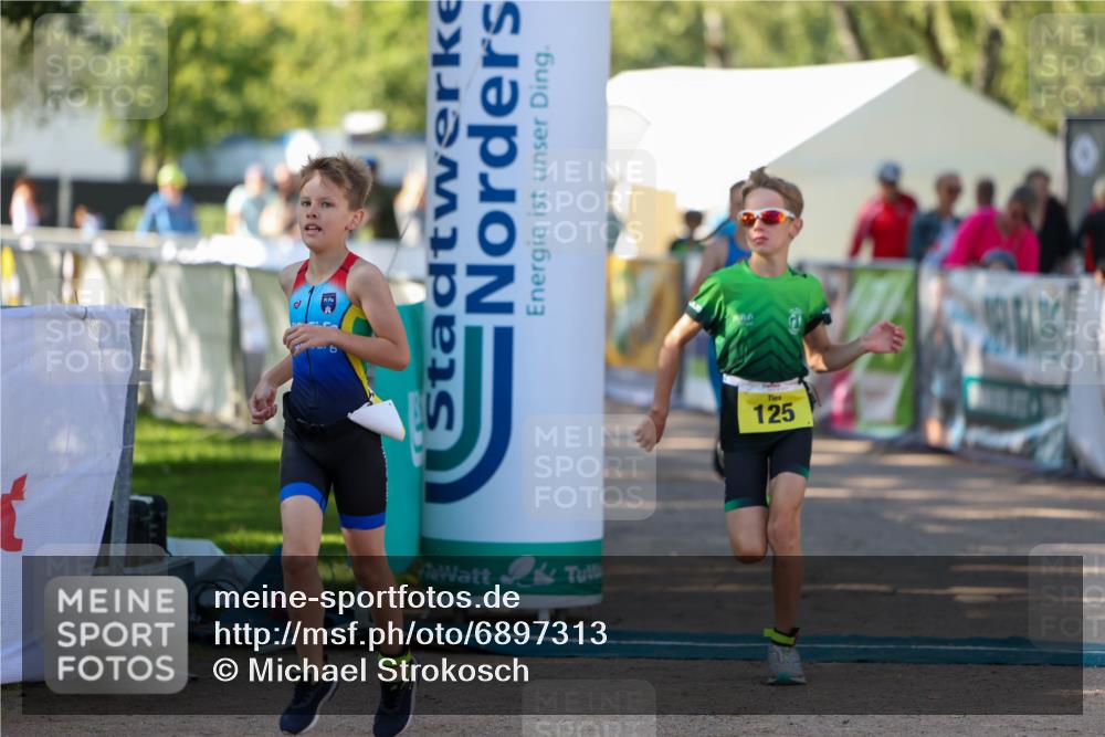 01.09.2024 - 17. Tribühne Triathlon Michael Strokosch http://msf.ph/oto/6897313 01.09.2024 09:51:43 Ziel 96, 112, 125 meine-sportfotos.de