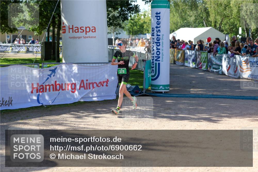 01.09.2024 - 17. Tribühne Triathlon Michael Strokosch http://msf.ph/oto/6900662 01.09.2024 10:57:36 Ziel 266, 273 meine-sportfotos.de