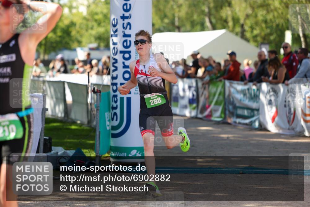 01.09.2024 - 17. Tribühne Triathlon Michael Strokosch http://msf.ph/oto/6902882 01.09.2024 11:02:07 Ziel 210, 288 meine-sportfotos.de