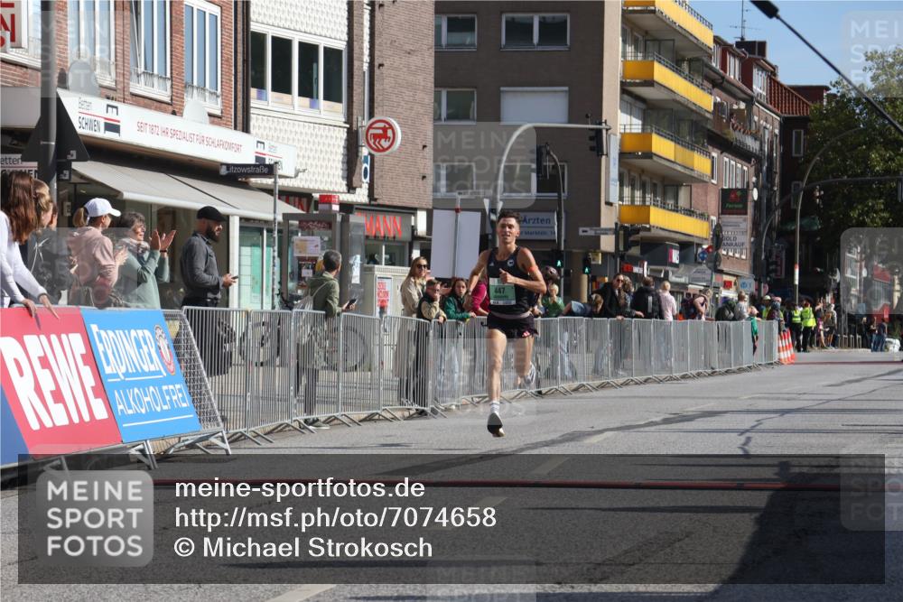 15.09.2024 - PSD Bank Halbmarathon Michael Strokosch http://msf.ph/oto/7074658 15.09.2024 11:02:09 Ziel 447 meine-sportfotos.de